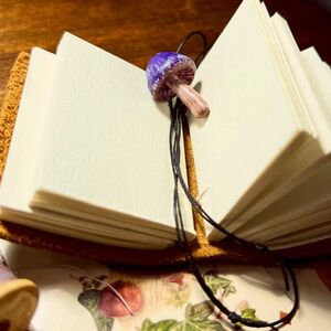 Handcrafted Mushroom Pendant